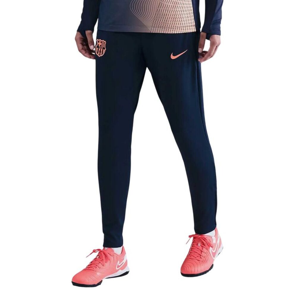 Nike Womens/Ladies Strike FC Barcelona Tracksuit Bottoms / Blue/Orange